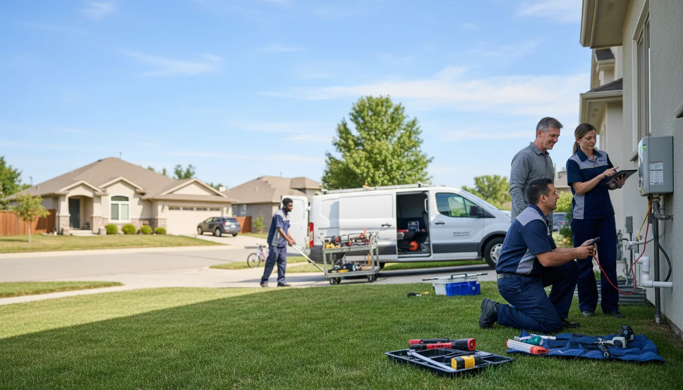 Tankless water heater service in Redmond, UT